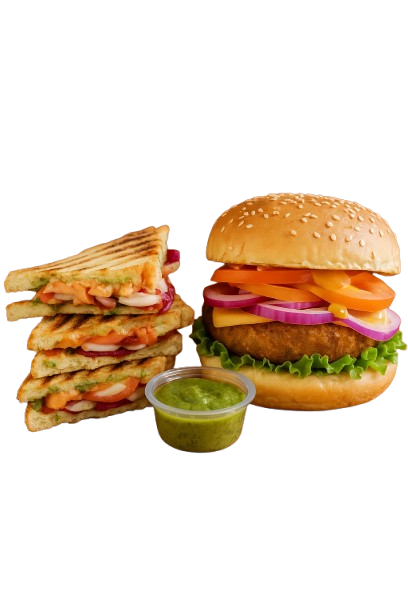 Burger French Fries Combo